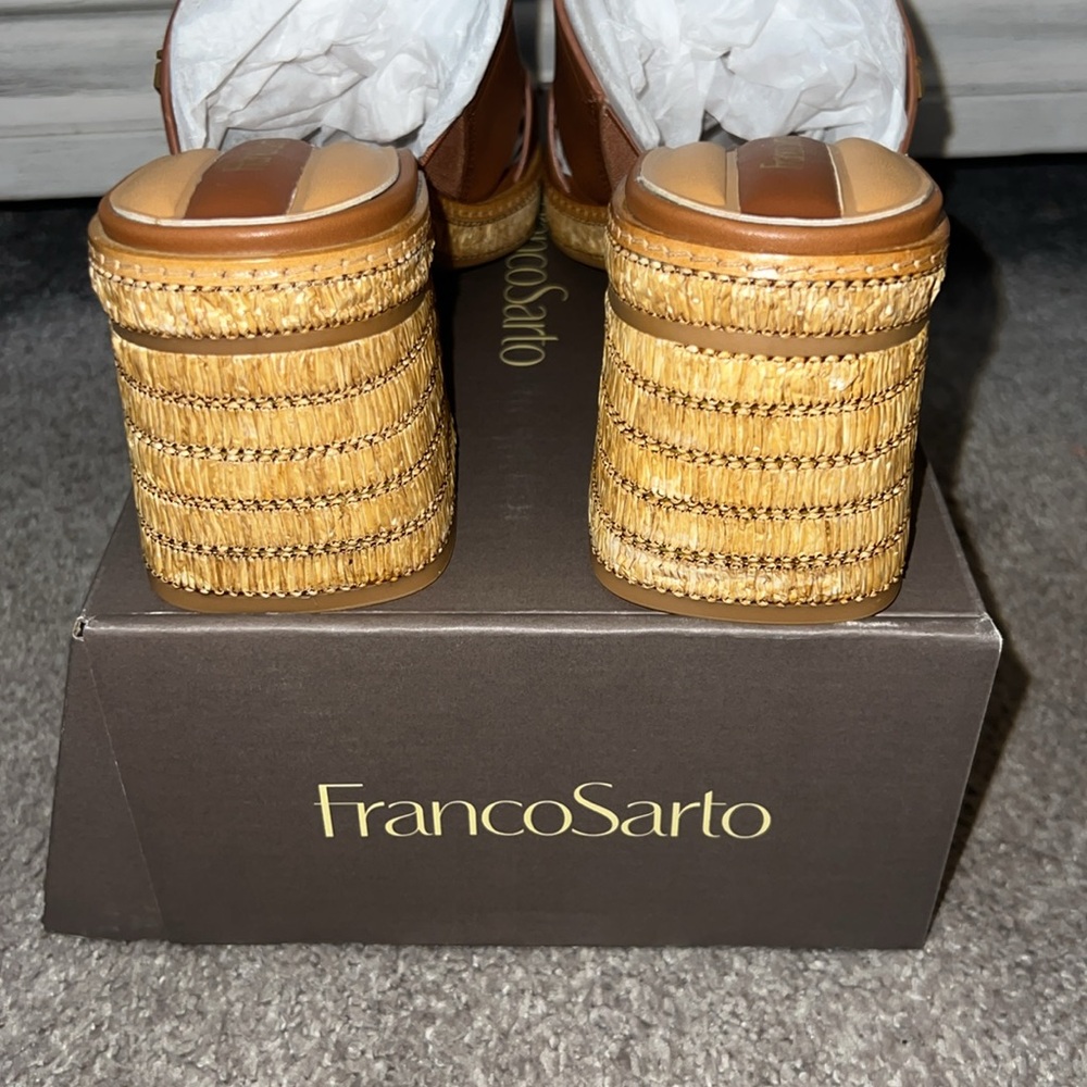 NWT! Franco Sarto heel sandals new in box! Beautiful shoes - Picture 5 of 5
